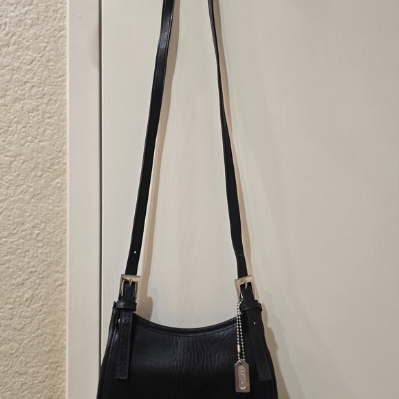 Coach Black Leather Crossbody Bag - Picture 8 of 9
